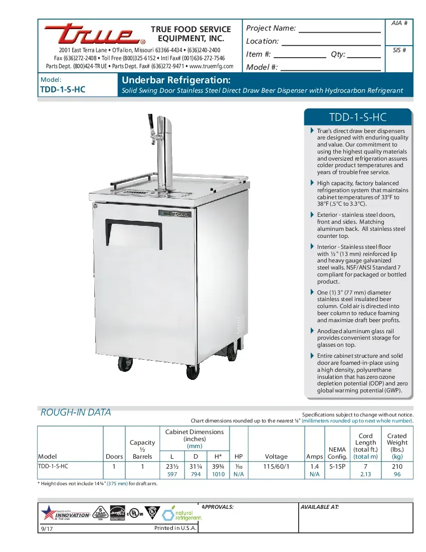 true-manufacturing-tdd-1-s-hc-draft-beer-cooler-115v-23-1-2-w-31-25-d-specs-260726x9hu8e.pdf