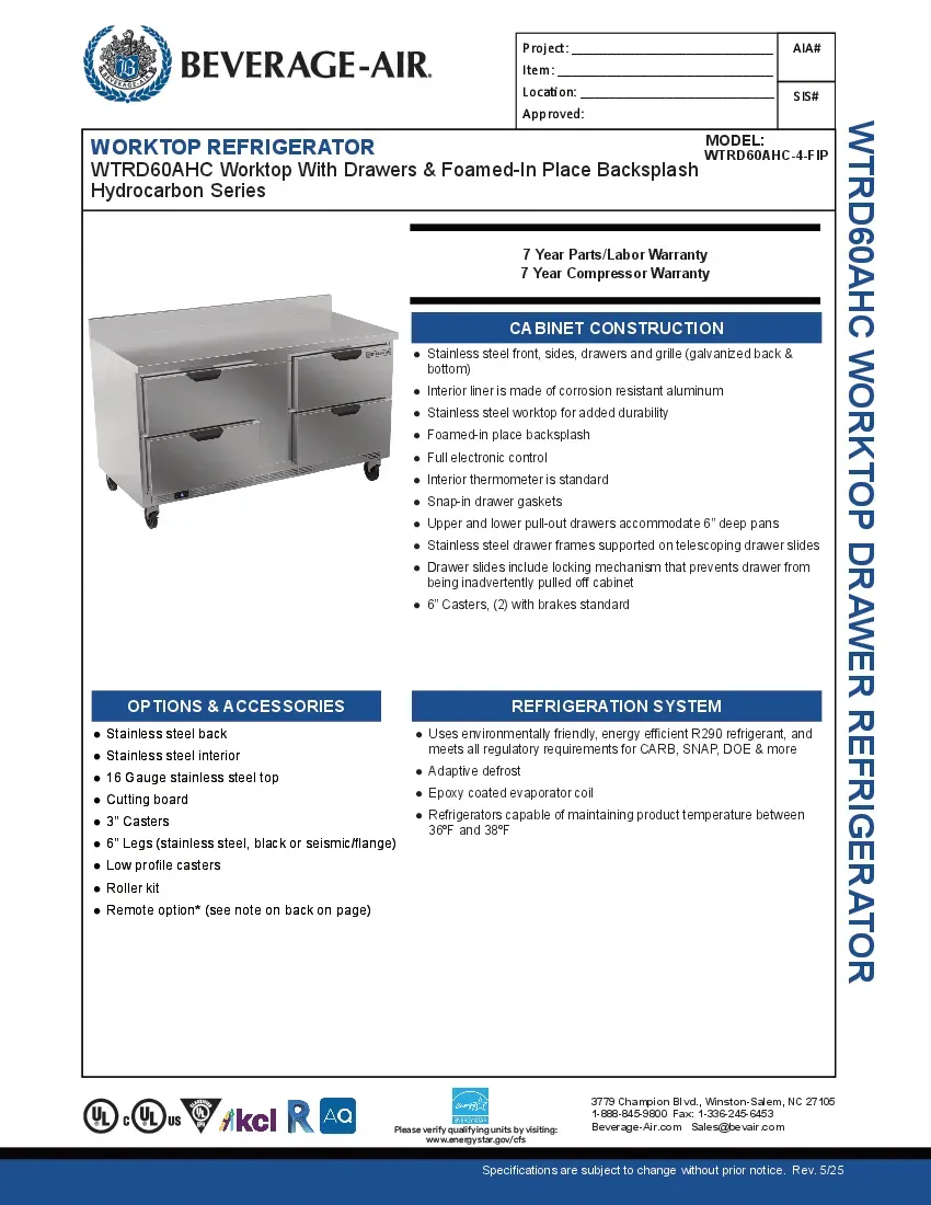 beverage-air-wtrd60ahc-4-fip-refrigerated-counter-work-top-specsheet-260208lim8c8.pdf