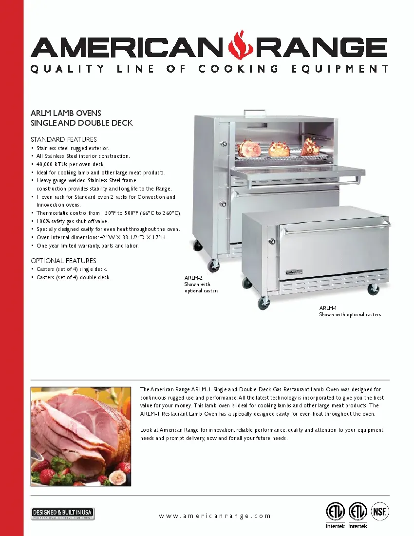 american-range-arlm-2-oven-gas-restaurant-type-double-deck-made-in-usa-spec-260802rgnf3a.pdf