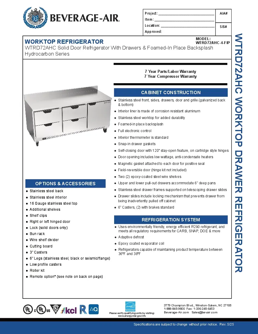 beverage-air-wtrd72ahc-4-fip-refrigerated-counter-work-top-specsheet-260208yit75m.pdf