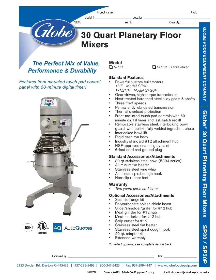 globe-sp30-mixer-planetary-115v-30-0-quarts-specsheet-261011rdh1bg.pdf