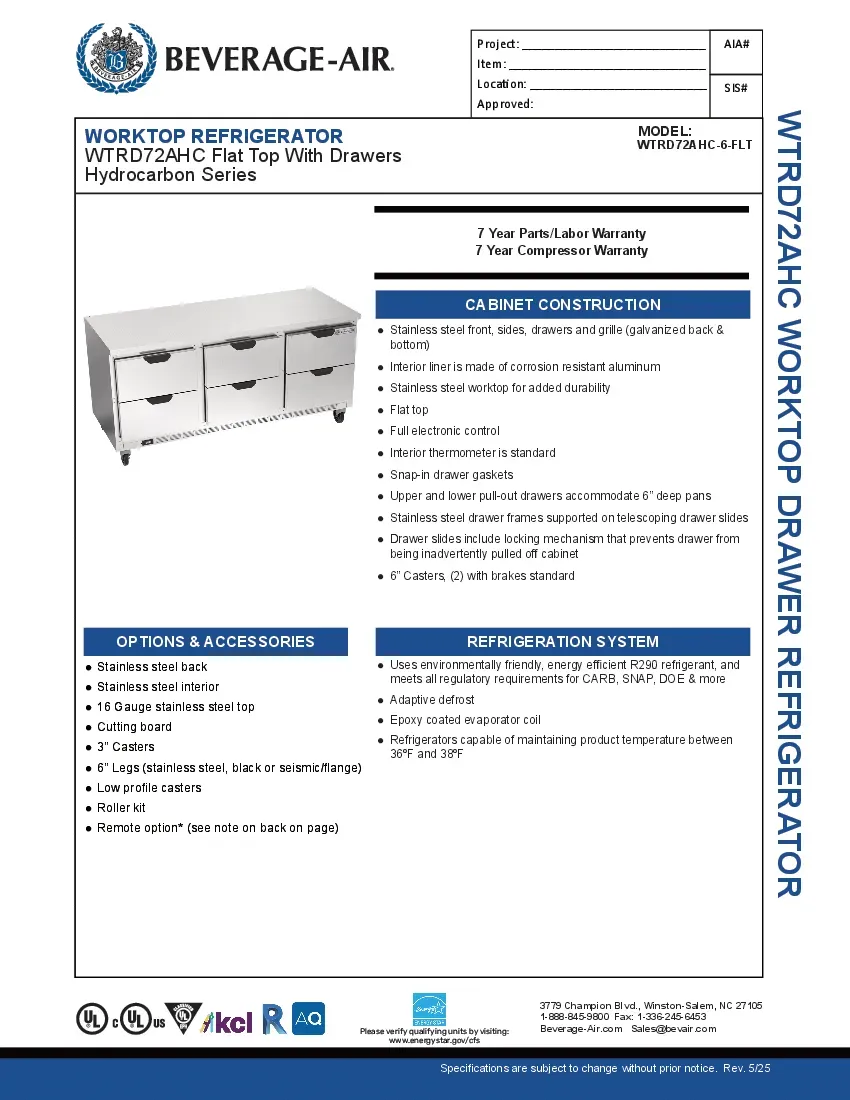 beverage-air-wtrd72ahc-6-flt-refrigerated-counter-work-top-specsheet-260208l1zv8f.pdf