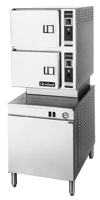 Cleveland 24CGM200, Steamer, Convection, Gas, Floor Model