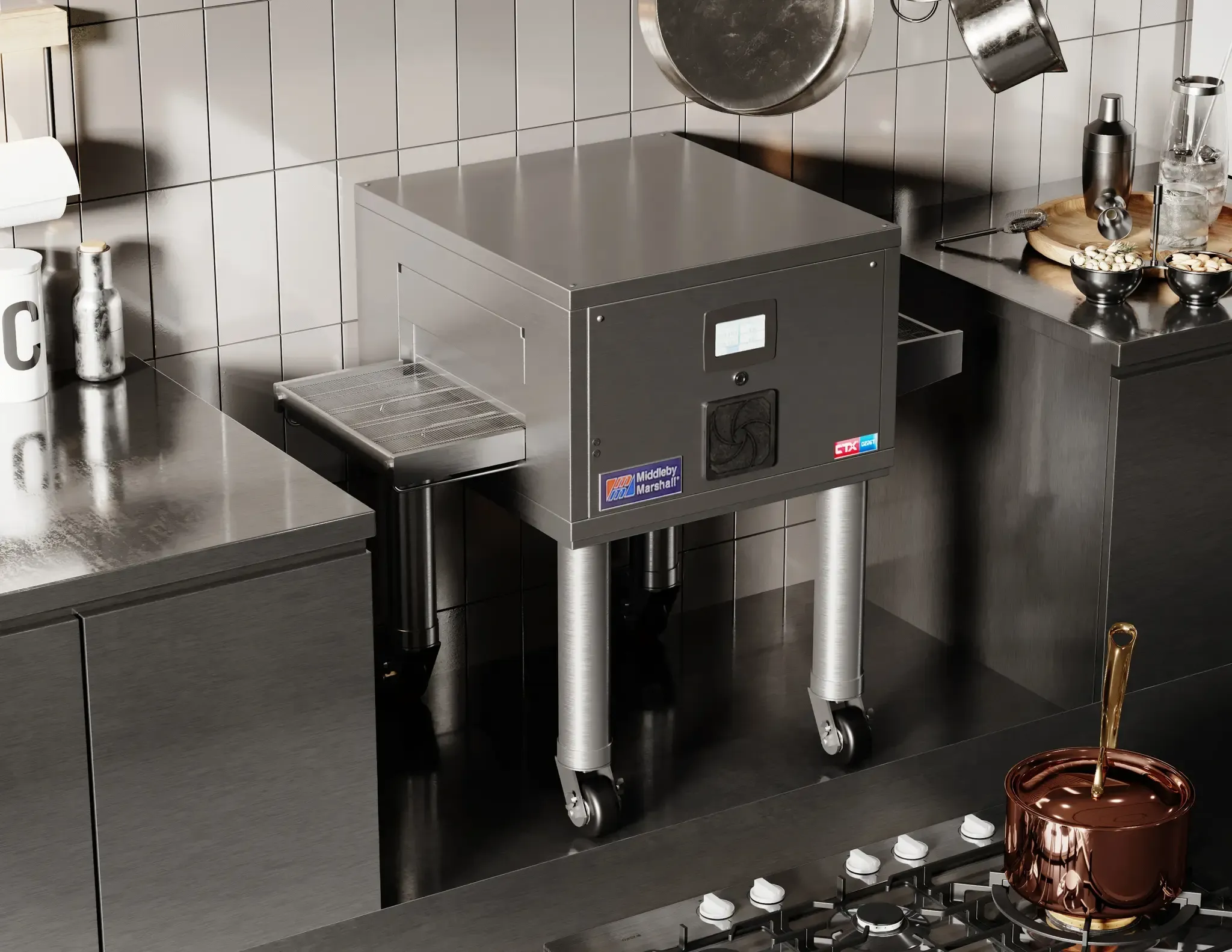 Middleby Marshall DZ26TK00061-2, Freestanding Infrared Conveyor Ovens, Electric, Made In USA, 208V
