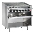 Bakers Pride 4M-T2SA6RN, Charbroiler, Gas, Floor Model