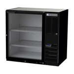 Beverage Air , BB36HC-1-FG-B-27, Back Bar Cabinet, Refrigerated