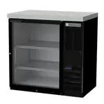 Beverage Air BB36HC-1-G-B-27, Back Bar Cabinet, Refrigerated