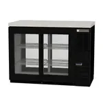 Beverage Air BB48HC-1-GS-PT-B-27, Back Bar Cabinet, Refrigerated, Pass-Thru