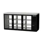 Beverage Air BB72HC-1-G-PT-B-27, Back Bar Cabinet, Refrigerated, Pass-Thru