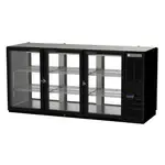 Beverage Air , BB72HC-1-GS-F-PT-B-27, Back Bar Cabinet, Refrigerated, Pass-Thru