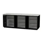 Beverage Air BB94HC-1-FG-B, Back Bar Cabinet, Refrigerated