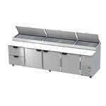 Beverage Air , DPD119HC-2, Refrigerated Counter, Pizza Prep Table