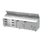 Beverage Air DPD119HC-6T, Refrigerated Counter, Pizza Prep Table