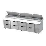 Beverage Air , DPD119HC-8, Refrigerated Counter, Pizza Prep Table