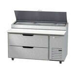 Beverage Air , DPD60HC-2, Refrigerated Counter, Pizza Prep Table