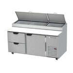 Beverage Air , DPD67HC-2, Refrigerated Counter, Pizza Prep Table