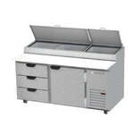 Beverage Air , DPD67HC-3, Refrigerated Counter, Pizza Prep Table