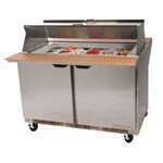 Beverage Air , SPE48HC-18M-DS, Refrigerated Counter, Mega Top Sandwich / Salad Unit