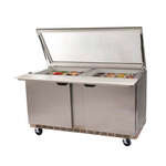 Beverage Air , SPE48HC-18M-STL, Refrigerated Counter, Mega Top Sandwich / Salad Unit
