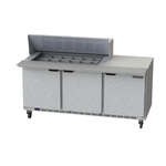 Beverage Air , SPE72HC-18M, Refrigerated Counter, Mega Top Sandwich / Salad Unit