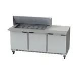 Beverage Air , SPE72HC-18M, Refrigerated Counter, Mega Top Sandwich / Salad Unit