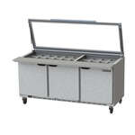 Beverage Air , SPE72HC-30M-STL, Refrigerated Counter, Mega Top Sandwich / Salad Unit