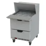 Beverage Air , SPED27HC-12M, Refrigerated Counter, Mega Top Sandwich / Salad Unit