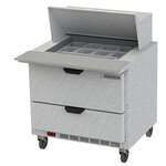 Beverage Air , SPED36HC-12M-2, Refrigerated Counter, Mega Top Sandwich / Salad Unit