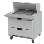 Beverage Air , SPED36HC-12M-2, Refrigerated Counter, Mega Top Sandwich / Salad Unit