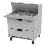 Beverage Air , SPED36HC-15M-2, Refrigerated Counter, Mega Top Sandwich / Salad Unit