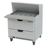 Beverage Air , SPED36HC-15M-2, Refrigerated Counter, Mega Top Sandwich / Salad Unit