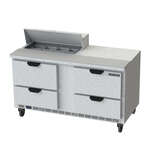 Beverage Air , SPED60HC-08-4, Refrigerated Counter, Sandwich / Salad Unit