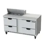Beverage Air , SPED60HC-08-4, Refrigerated Counter, Sandwich / Salad Unit