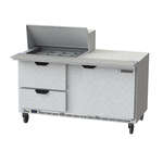 Beverage Air , SPED60HC-12M-2, Refrigerated Counter, Mega Top Sandwich / Salad Unit