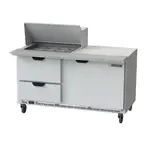 Beverage Air , SPED60HC-12M-2, Refrigerated Counter, Mega Top Sandwich / Salad Unit