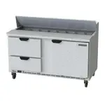 Beverage Air , SPED60HC-16-2, Refrigerated Counter, Sandwich / Salad Unit