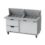 Beverage Air , SPED60HC-24M-2, Refrigerated Counter, Mega Top Sandwich / Salad Unit