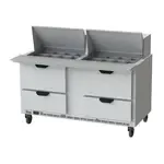 Beverage Air , SPED60HC-24M-4, Refrigerated Counter, Mega Top Sandwich / Salad Unit