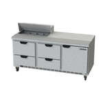 Beverage Air , SPED72HC-08-4, Refrigerated Counter, Sandwich / Salad Unit