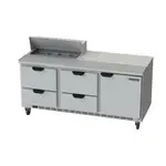 Beverage Air , SPED72HC-08-4, Refrigerated Counter, Sandwich / Salad Unit