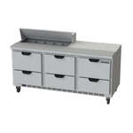 Beverage Air , SPED72HC-10-6, Refrigerated Counter, Sandwich / Salad Unit