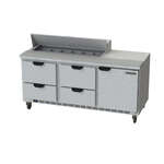 Beverage Air , SPED72HC-12-4, Refrigerated Counter, Sandwich / Salad Unit