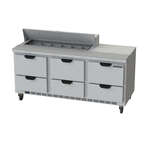 Beverage Air , SPED72HC-12-6, Refrigerated Counter, Sandwich / Salad Unit