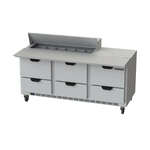 Beverage Air , SPED72HC-12C-6, Refrigerated Counter, Sandwich / Salad Unit
