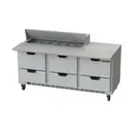 Beverage Air , SPED72HC-12C-6, Refrigerated Counter, Sandwich / Salad Unit