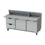 Beverage Air , SPED72HC-18C-2, Refrigerated Counter, Sandwich / Salad Unit