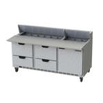 Beverage Air , SPED72HC-18C-4, Refrigerated Counter, Sandwich / Salad Unit