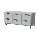 Beverage Air , UCRD72AHC-6, Refrigerator, Undercounter, Reach-In