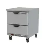 Beverage Air , WTFD27AHC-2-FLT, Freezer Counter, Work Top