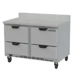 Beverage Air , WTFD48AHC-4-FIP, Freezer Counter, Work Top